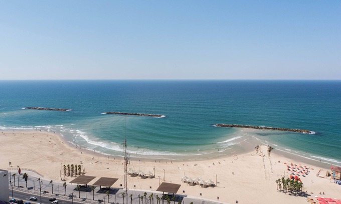 Tel Aviv Promenade Apartment | Full Sea View on The Beach With Balcony