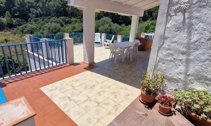 Carloforte Villa | Fully detached villa. Sea-view terrace.Barbecue with wood-burning oven.