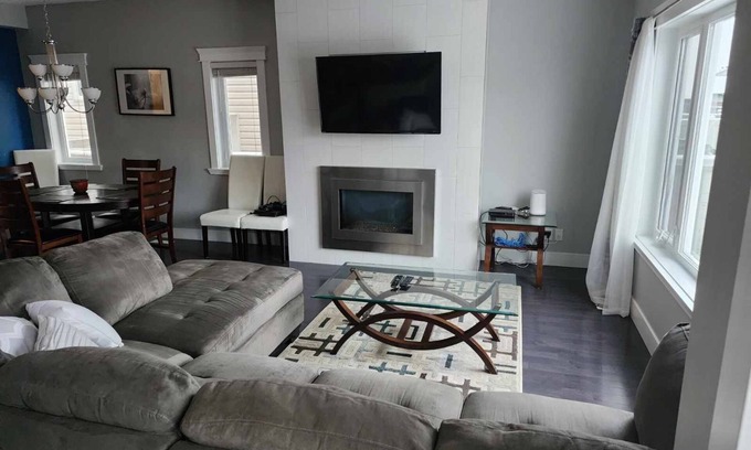 Fort McMurray House | Fully Furnished open concept great for companies or group on shutdownnturnaround