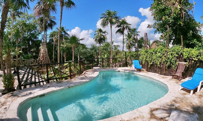 Akumal Villa | Funky and eclectic! Comfortable private villa, perfect for large groups!
