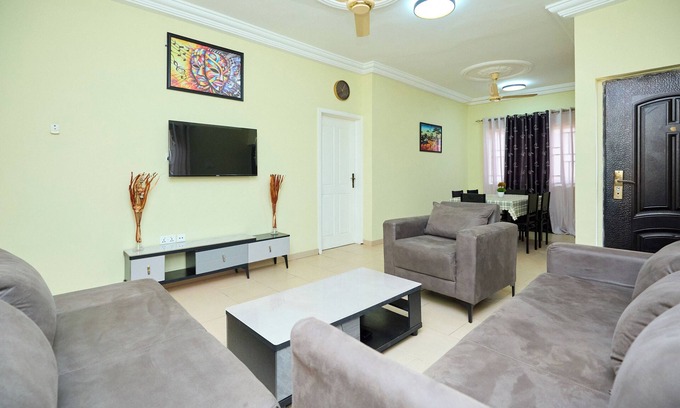 Tema House | Furnished 3 Bedr in our House safe gated Community Devtraco Estate Near Tema