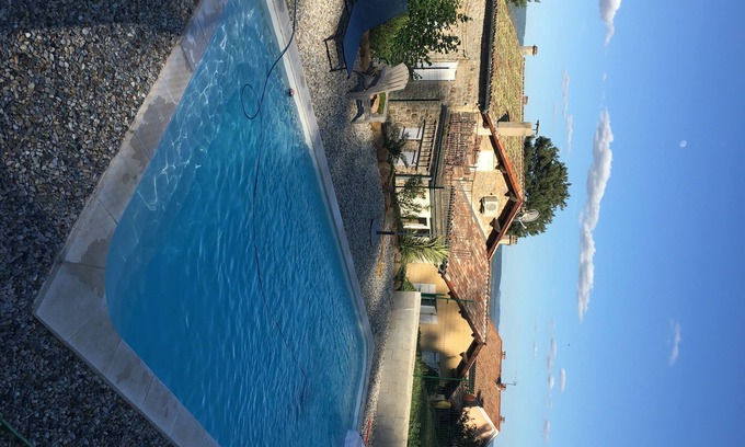 Aubenas Apartment | Furnished holiday studio with POOL access
