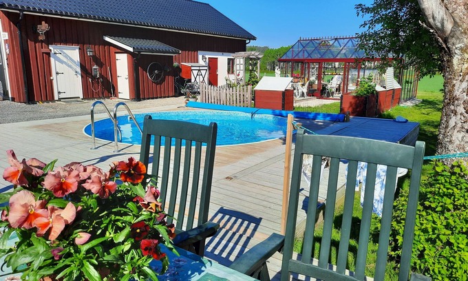 Alvhem Apartment | Gårdslägenhet nära Göteborg vid Göta Älv