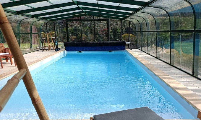 Pompejac Apartment | Gîte Cosy Avec Piscine à 30° Spa&sauna au Calme Absolu Dans un Cocon de Verdure