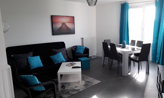 Saint-Germain-sur-Morin Apartment | Gîte du Lochy, 4km Disney, 5 people, 1 bedroom, quiet area, near bus.