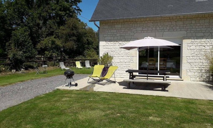 Ablon House | Gîte l'olivier located between Honfleur and Deauville