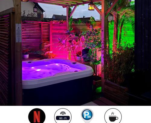 Fortschwihr House | Gîte Studio Alsa 15 avec Jacuzzi privatif