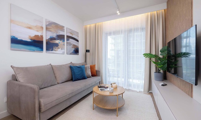 Katowice Apartment | Góreckiego 17 | Katowice | Modern Apartment | Parking&AC | Close to Spodek