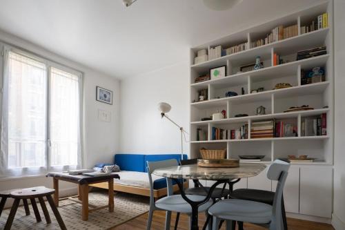 Saint-Fargeau Apartment | Gagliardini - KP - Cosy 2-pers apt in lively neighborhood Paris 20