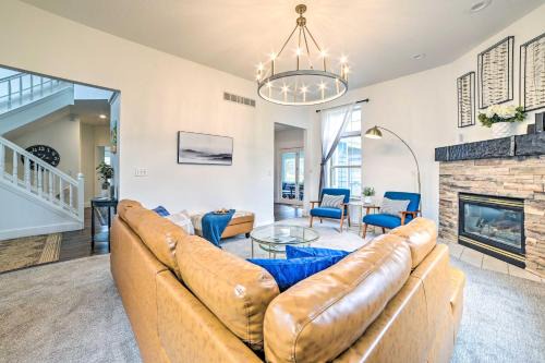 Bellaire House | Game Room and On-Site Snow Trails! Bellaire Retreat