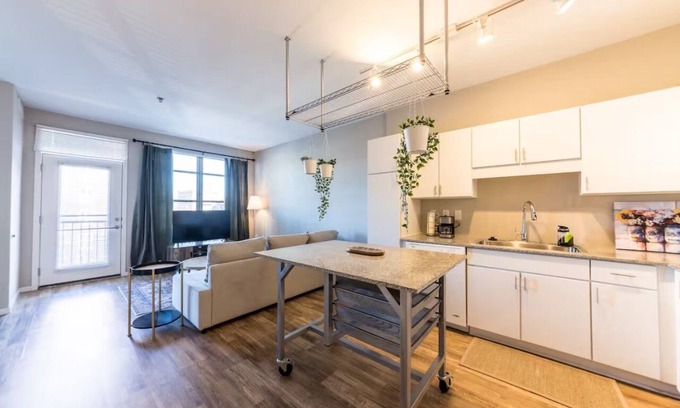 DeBaliviere Place Apartment | Garage Parking Relaxing condo near Forrest Park