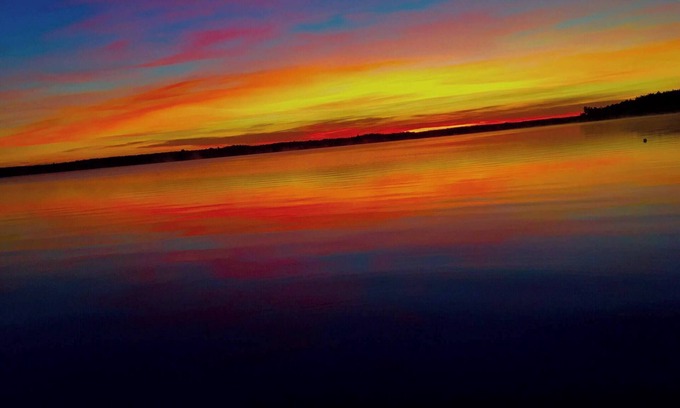 East Machias House | Gardner Lake Home: Amazing views private and quiet 150' of private frontage