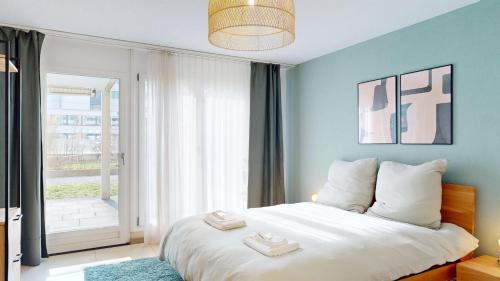 Wallisellen Apartment | Gartenwohnung, nahe Zentrum Zürich und Flughafen