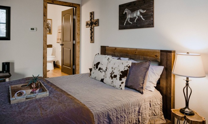Dripping Springs House | Gaucho Room- Estable Building - Asante Lodging & Events