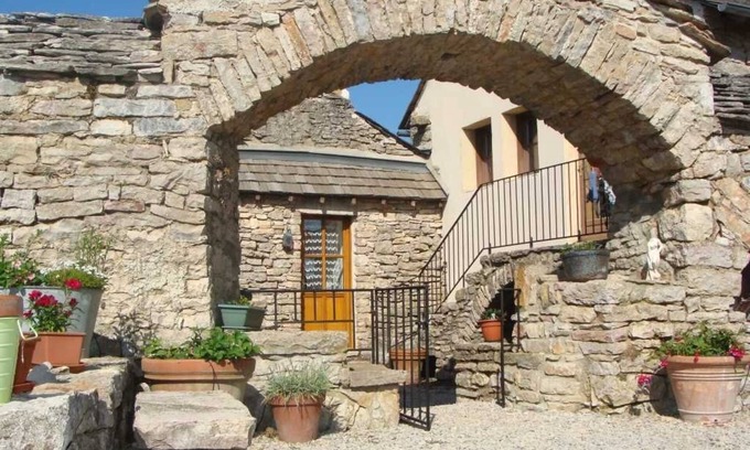 Sainte-Enimie House | Gca076 - Gîte de France 3 Épis 2 Pers à Sauveterre