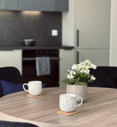 Gdansk Apartment | Gdańsk Premium Stay - Balcony, Fast Wifi, Private Parking