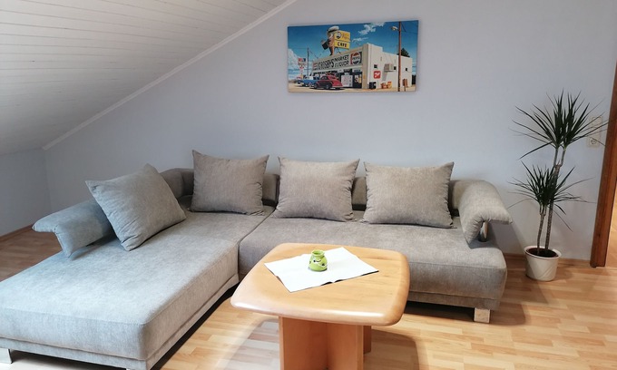 Litzendorf Apartment | Gemütliche Ferienwohnung Taube am Fuße des Stammbergs in der Fränkischen Toskana