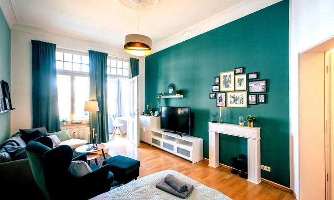 Zentrum-Nordwest Apartment | Gemütliche Ferienwohnung neben der Arena Leipzig "Waldi"