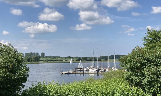 Kosel House | Gemütliches Ferienhaus am Wasser mit Schleiblick