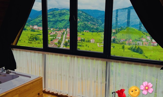 Zeytinlik House | geniş teraslı doğanın kalbinde şehire yakın bungalow