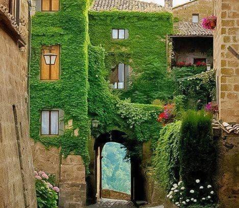 Civita di Bagnoregio House | Gerani Rossi