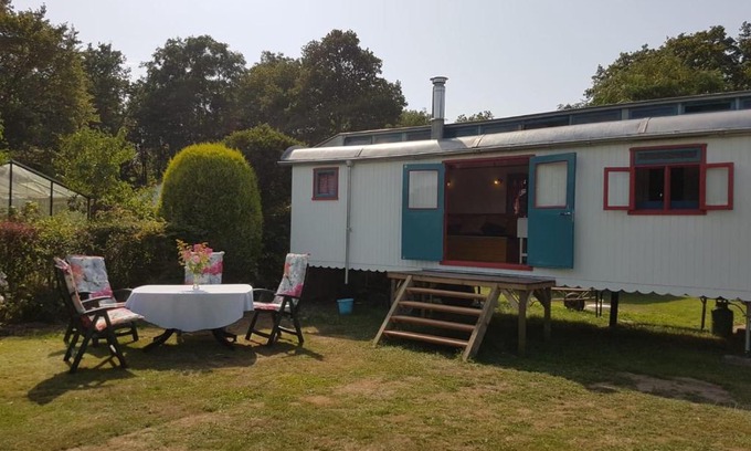 Oostvoorne House | Gezellig pipowagen in Oostvoorne