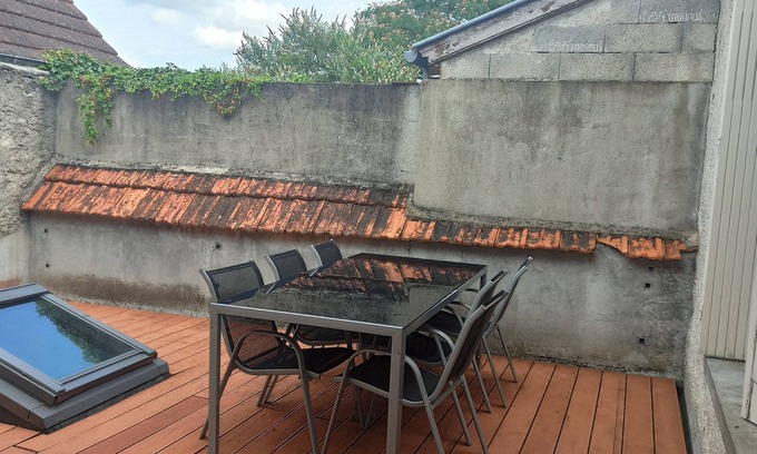 Puybrun House | Gite 4 Personnes/2 Chambres/terrasse - Proximité Dordogne et Sites Touristiques