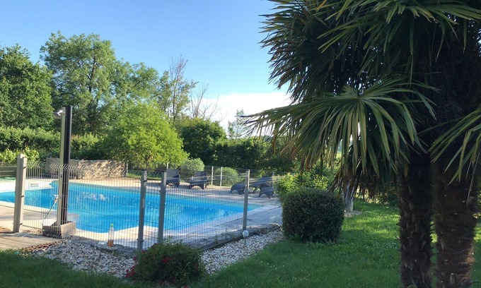 Sainte-Croix House | Gîte des Causses with swimming pool, in Marin Aveyron