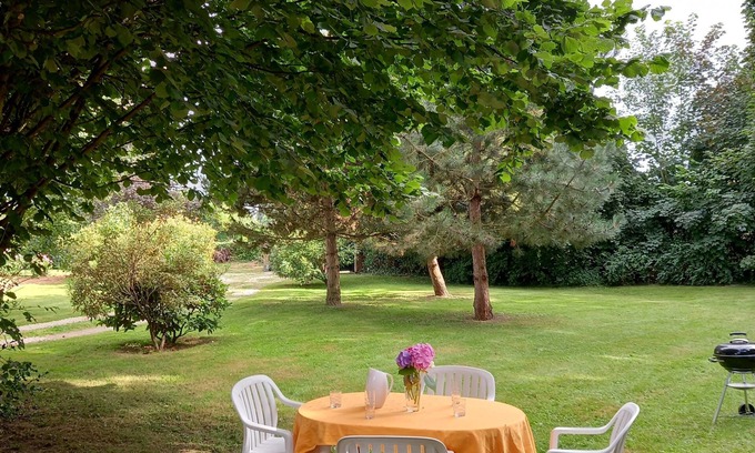 Gruchet-Saint-Simeon House | Gite du coudray, house 100m², 6-7 persons with 2 bedrooms