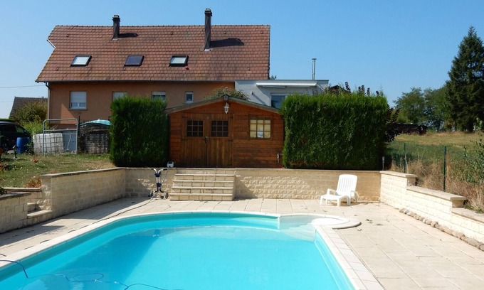 Phalsbourg House | Gite in Vosges with Pool and Hiking Trails