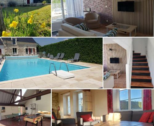 Allonnes House | Gites les volets rouges d'Allonnes