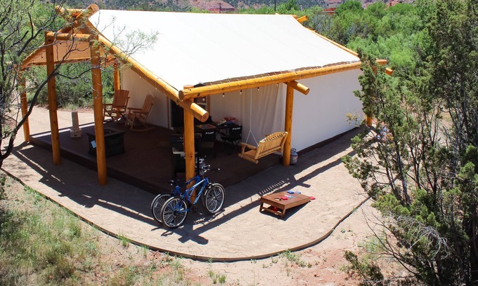 Canyon Cabin | Glamping Cabins in Palo Duro Canyon State Park