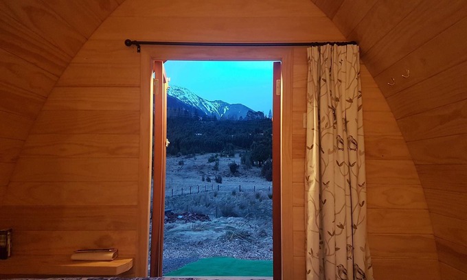 Mt Lyford Cabin | Glamping in a hut with a superb mountain view