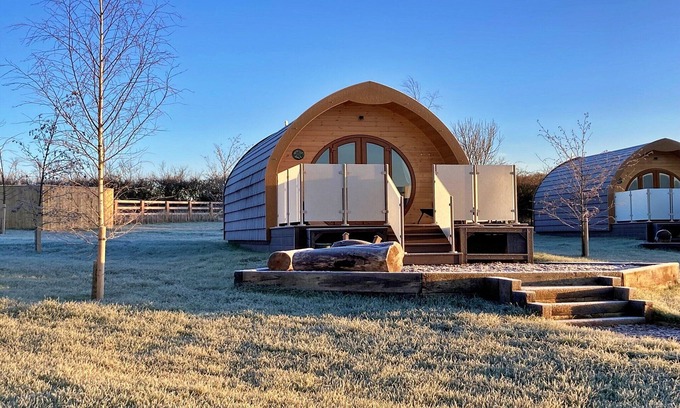 Low Catton Ski Chalet | Glamping Pods in Yorkshire near Coastline