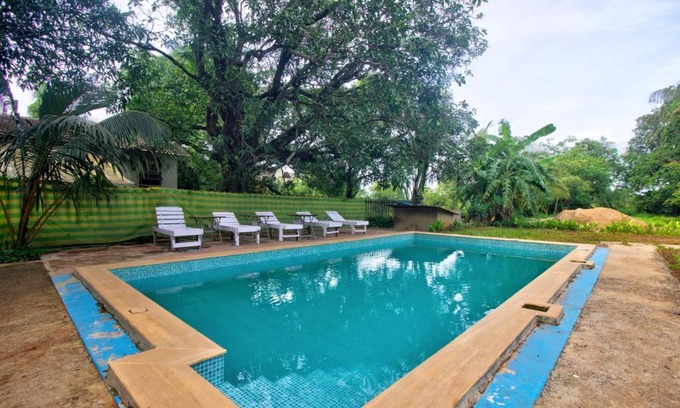 Candolim Villa | Goa Garden 6BHK Villa with Private Pool Near Baga