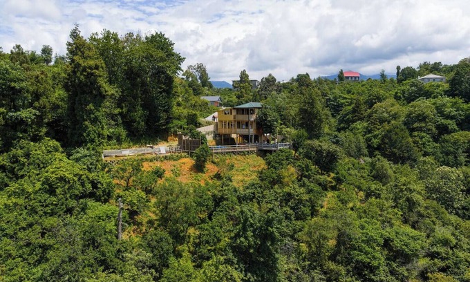 Kobuleti Cottage | GoldenSeaView TreeHouse with Small Private Pool