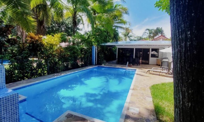 Tambor Villa | Golf Beach House w/Pool (5 min. walk to beach!)