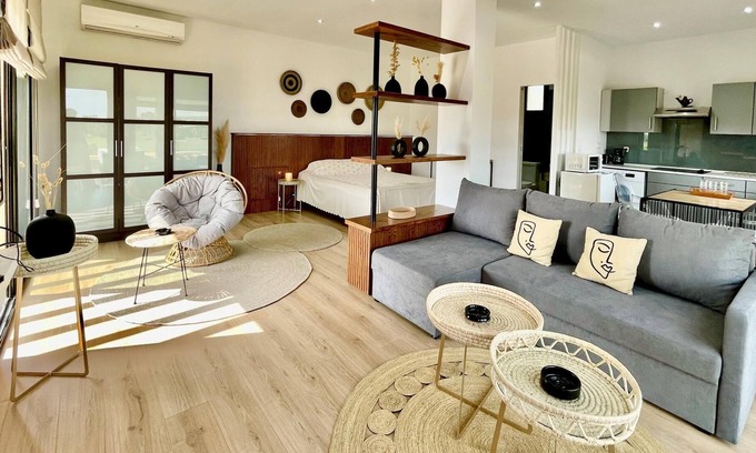 Gammarth Apartment | Golf Court Studio with terrace and view