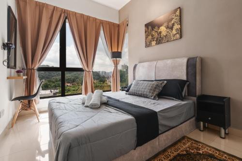 Batu Caves Apartment | Gombak Homestay at Ayuman Suites Kuala Lumpur