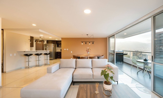 Alejandria Condo | Gorgeous apartment with stunning view and Pool near Santa Fe Mall