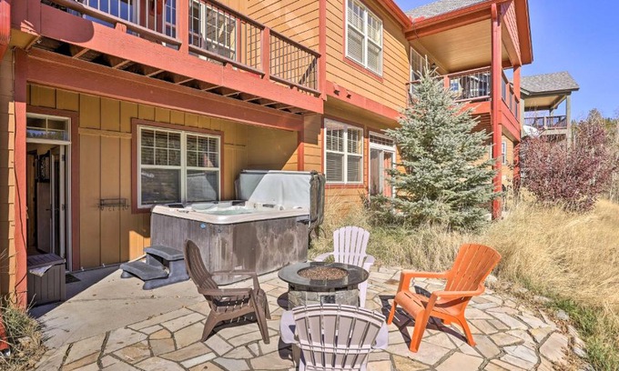 Rendezvous House | Gorgeous Fraser Townhome with Private Hot Tub!