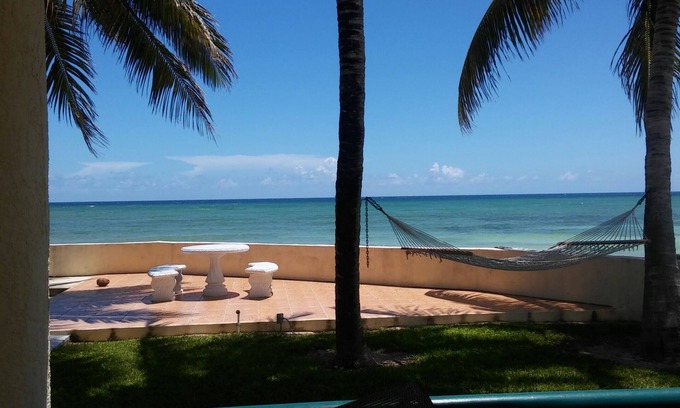 Bahamas Terrace Condo | Gorgeous Ground Floor 3 BR Oceanfront Condo. Amazing Views and Sunsets!