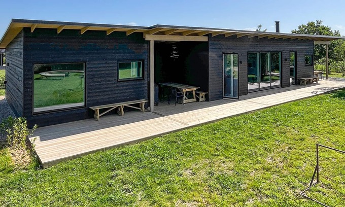 Skaven Strand House | Gorgeous home in Tarm with sauna