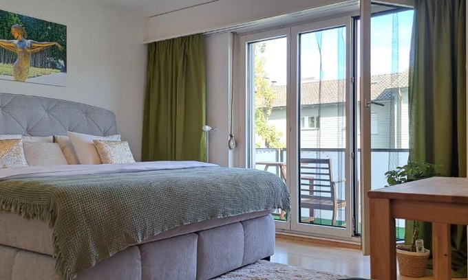Kreuzlingen Apartment | Grünes 1-Zimmer-Appartement