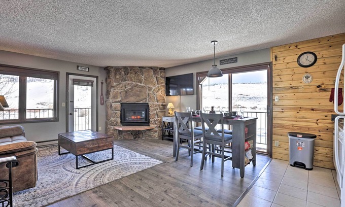 Granby Condo | Granby Studio w/Mtn Views Near Hiking + Skiing!