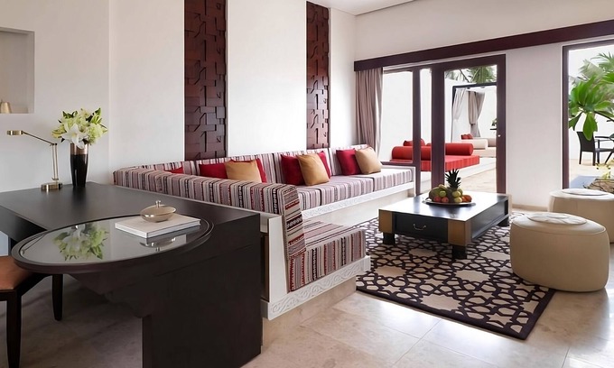 Salalah Apartment | Grand Beach Vacay! Beachfront Accommodation, Lagoon View, Outdoor Pool & Spa!