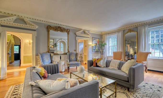 Pittsfield House | Grand Berkshire Manor By Evergreen Home