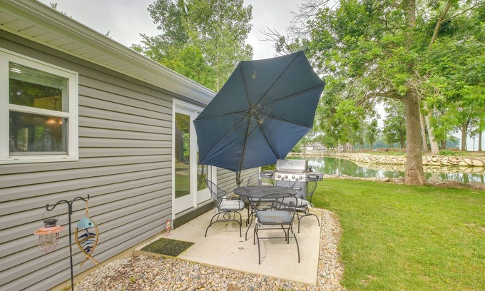 St. Marys Cabin | Grand Lake Getaway w/Boat Dock in St Marys!