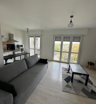 Saint-Ouen-l'Aumone Apartment | Grand studio lumineux proche gare