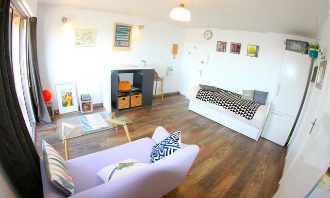 Douarnenez Apartment | Grand Studio Vue Mer